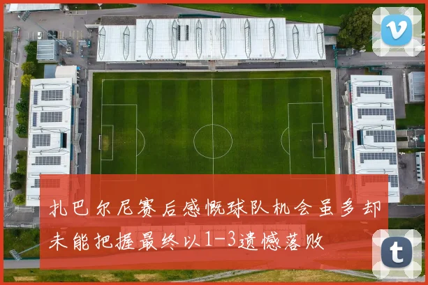 扎巴尔尼赛后感慨球队机会虽多却未能把握最终以1-3遗憾落败